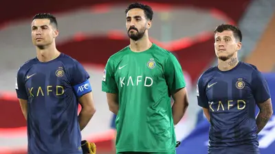 نواف العقيدي مع فريق النصر قبل إعارته للفتح