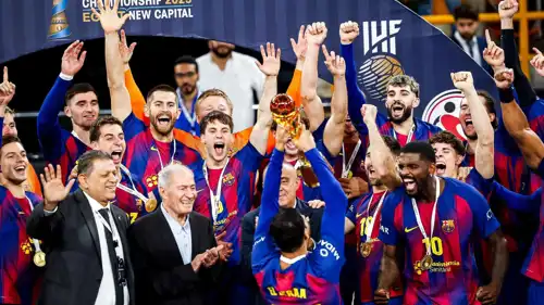تتويج برشلونة بكأس العالم للأندية لكرة اليد