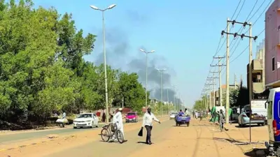 مدينة ودمدني وسط السودان