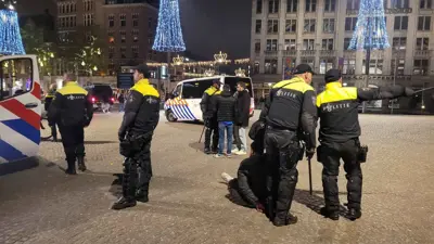 شرطة هولندية في أمستردام