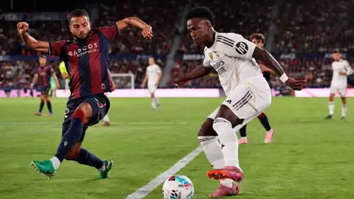 مباراة ليفانتي وريال مدريد في الدوري الإسباني