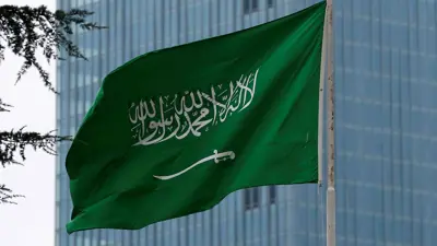 علم السعودية - تعبيرية