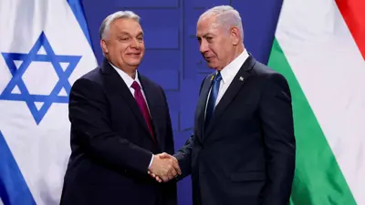 رئيس وزراء المجر ونظيره الإسرائيلي